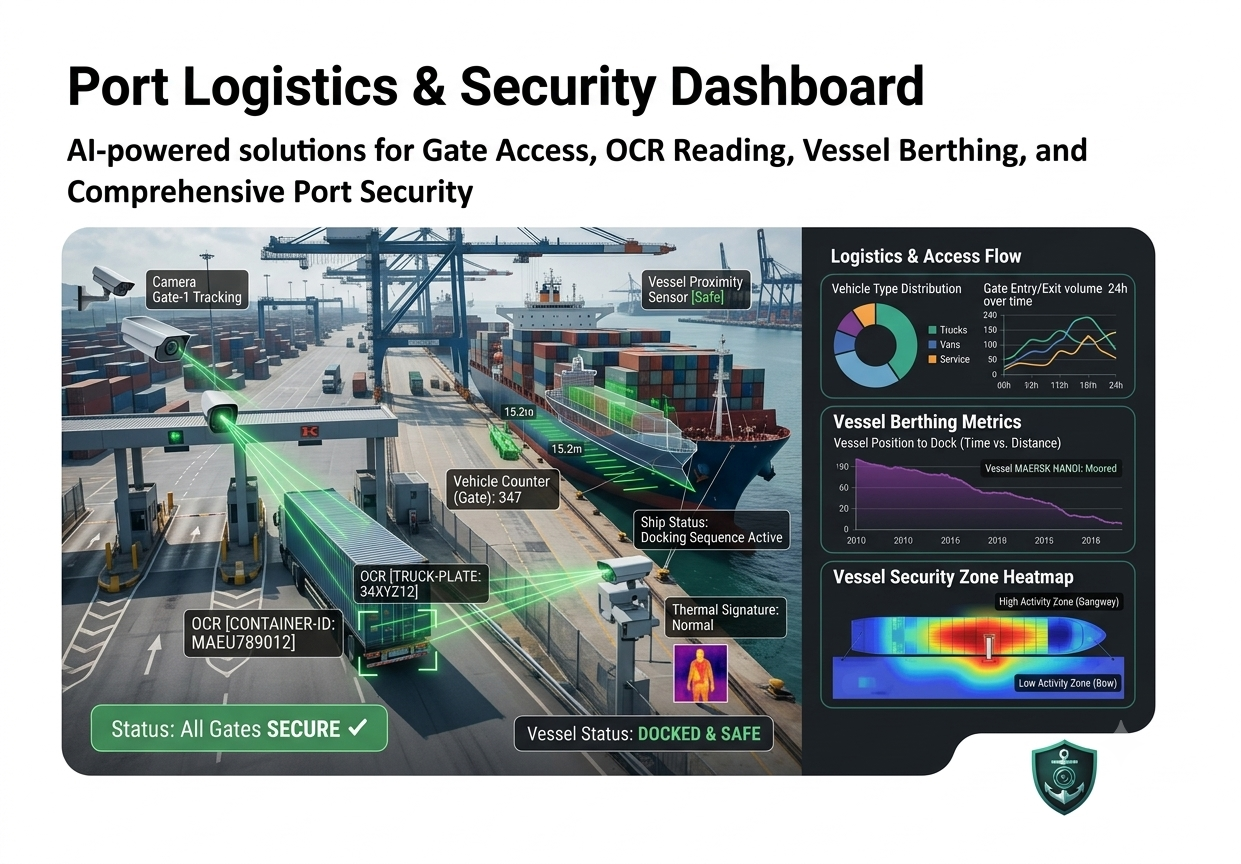 Berthing dashboard